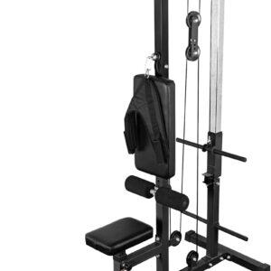 Valor Fitness Dual Pulley Lat Pulldown & Row Machine