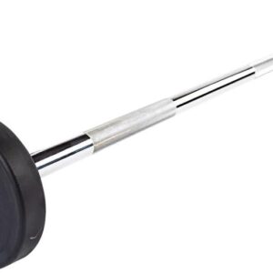 Body-Solid Fixed Weights Straight Barbell – 20-110 lbs