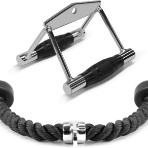 Yes4All Cable Machine Attachment Set - Row & Tricep Handles