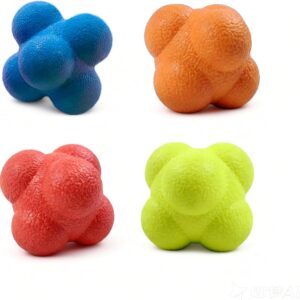 Reaction Ball Set (4-Pack) for Baseball & Agility