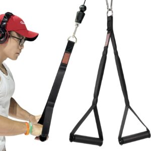 PANTIK Triceps Rope Handles for Cable Machine