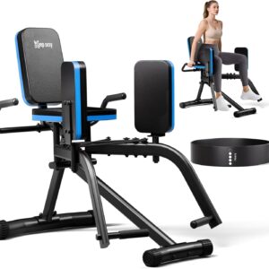 Hip Abductor Machine for Home Gym - 6-Level Adjustable Resistance