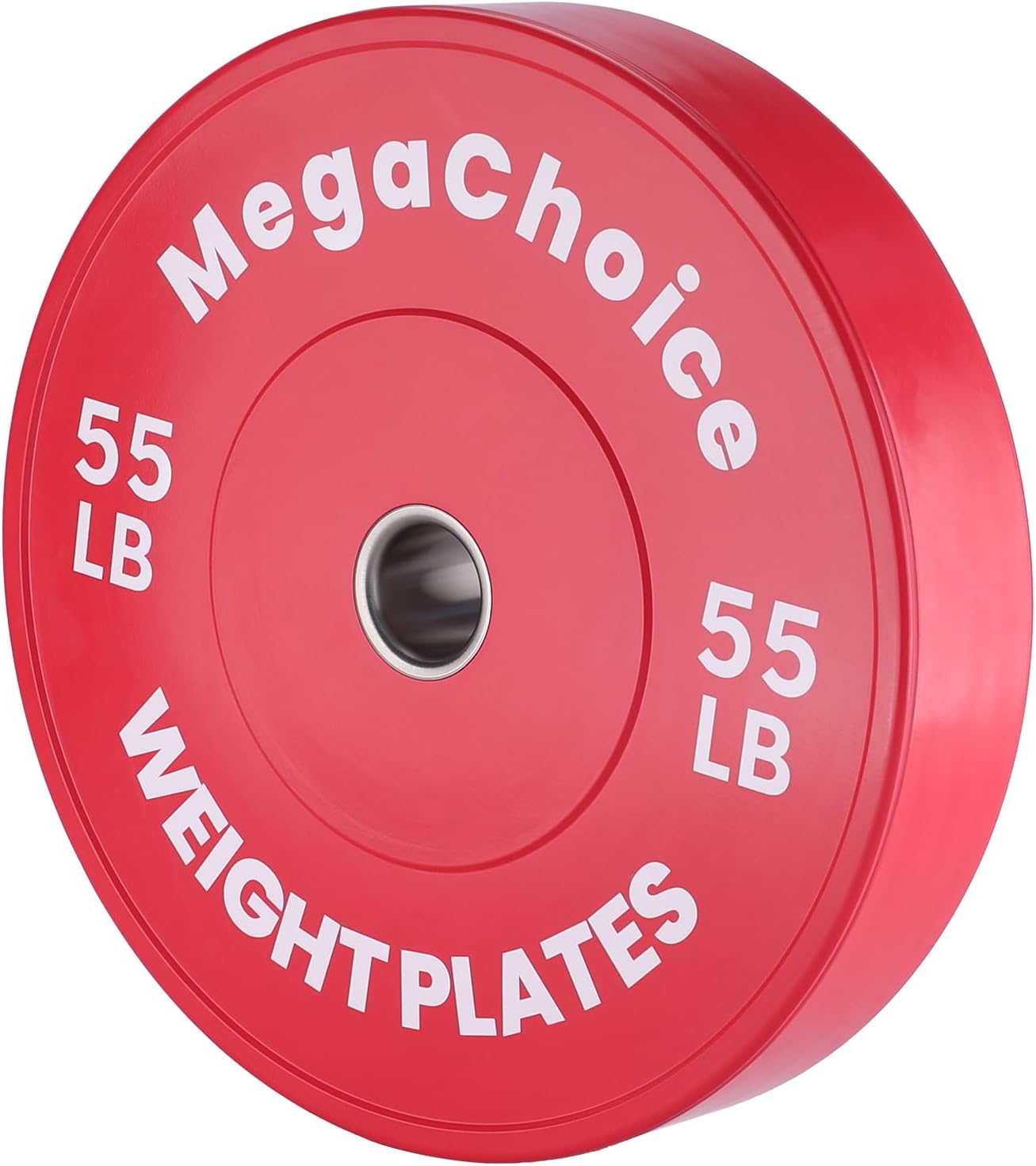2" Rubber Bumper Weight Plates - 1.25-55 lbs Set