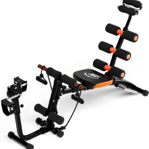 Multi-Function Ab Bench with Resistance Bands – Altsuceser
