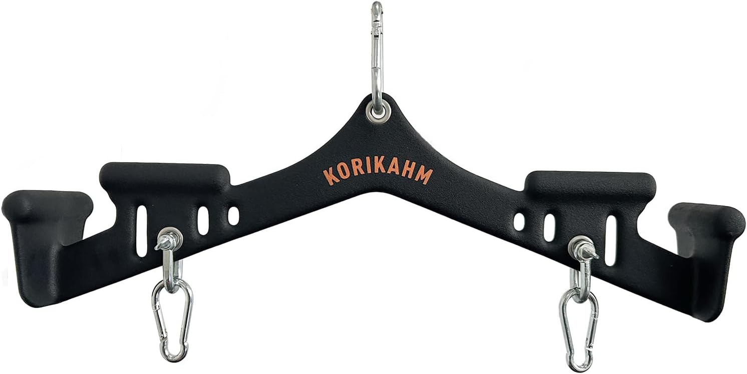KORIKAHM Lat Pulldown Bar - Multi-Grip Steel Handle
