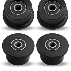 Upgrade Machined Wheels Rollers for Total Gym 4-Pack
