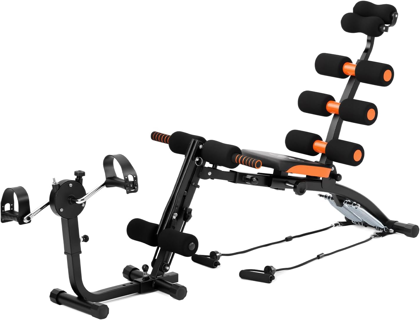 KBQ Adjustable Ab Bench – 6-in-1 Core Trainer for Abs & Leg Raises