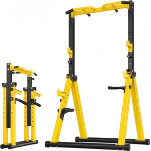 700LBS Foldable Power Tower for Home Gym
