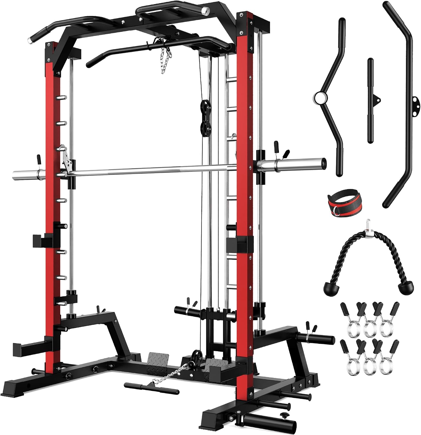 JELENS SR01 Smith Machine - 2000LBS Home Gym Power Cage