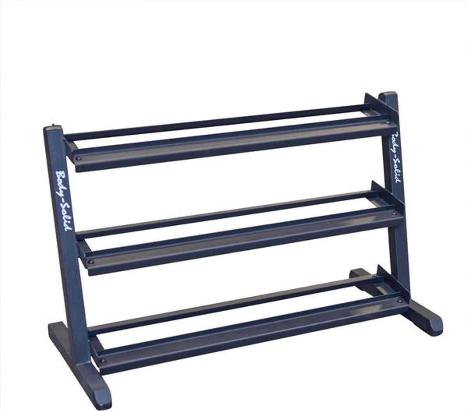Body-Solid GDR48 3-Tier Dumbbell Rack - 5-55 lb Storage