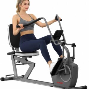 VANSWE Recumbent Elliptical Cross Trainer – Full-Body Low-Impact Exercise Bike