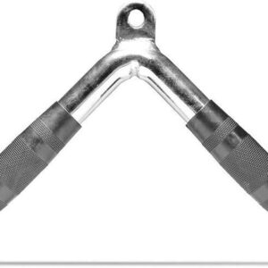 FITNESS MANIAC Tricep V-Bar Push Down Bar - Pro Gym Attachment