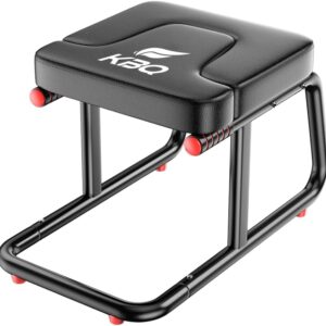 KBQ Yoga Headstand Bench - 400LB Inversion Stool (Black)