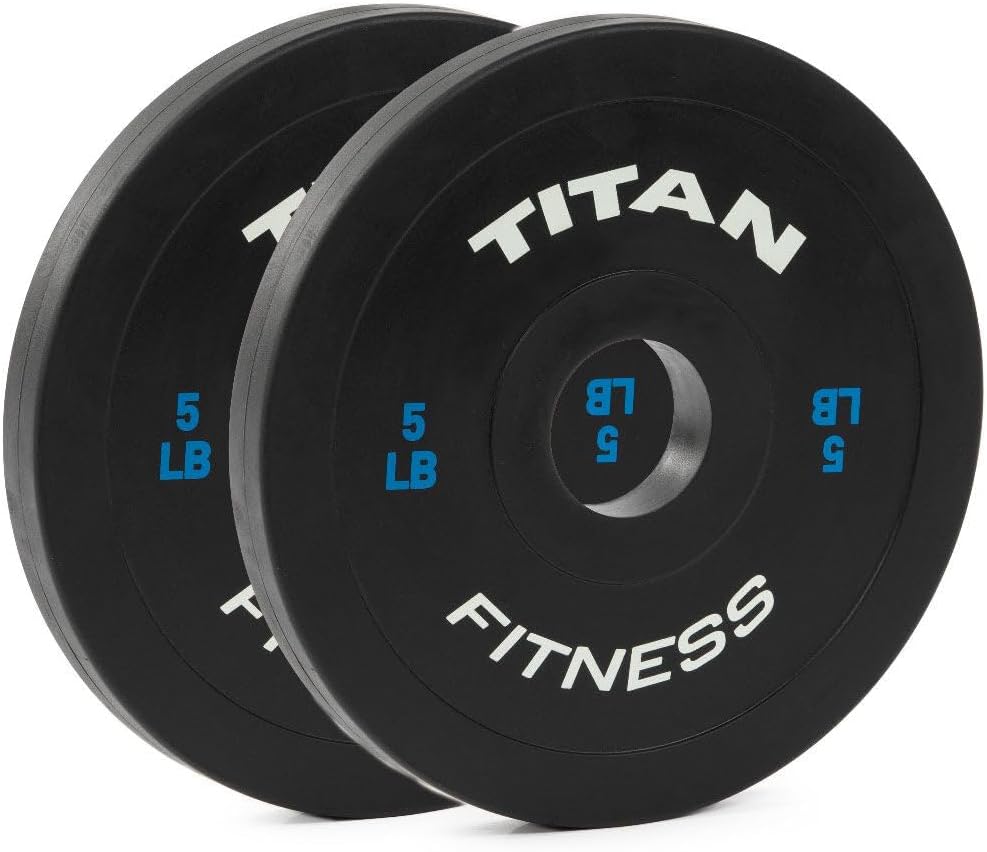 Titan Fitness 5 lb Fractional Weight Plates Pair