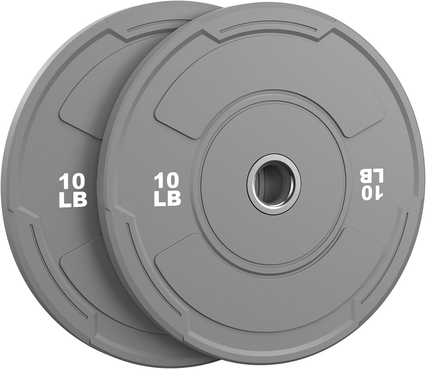 Sportsroyals 2" Olympic Bumper Plates Set 5-350LB