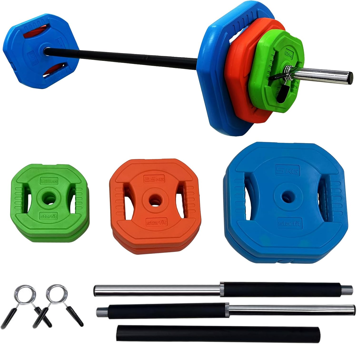 Adjustable Weight Set - Mochalight Barbell Kit