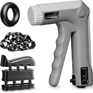 Hand Grip Strength Trainer Kit - Gray HICHOR