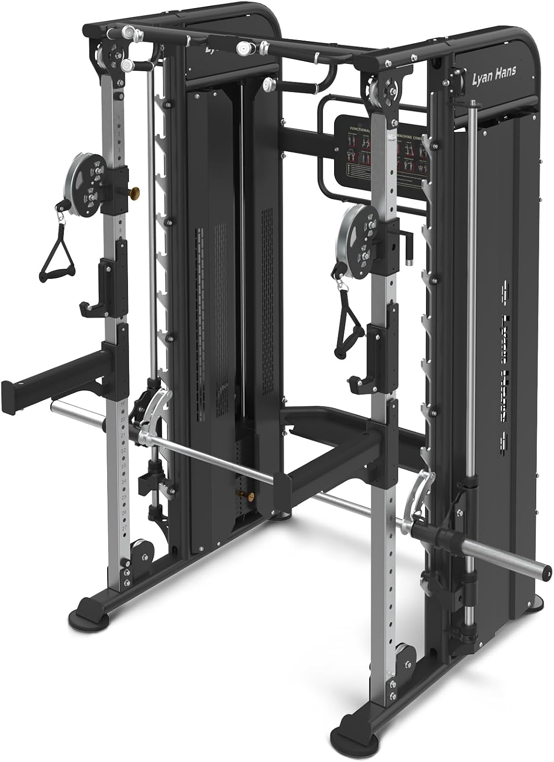 LYAN HANS All-in-One Smith Machine | Home Gym System