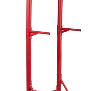 Titan Fitness Outdoor Power Tower, 4-Station, Red