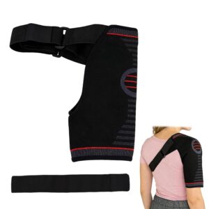 Adjustable Shoulder Brace for Pain Relief & Sports Protection