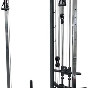 Valor Fitness Cable Crossover Machine - 200 lb Plate Loaded Gym Station