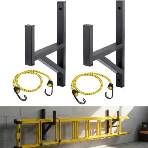 Heavy-Duty Trailer Ladder Rack - 380 lbs Capacity
