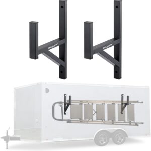 BougeRV Heavy-Duty Trailer Ladder Rack - 353 lbs Capacity