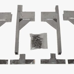 Rack'em PK28B Aluminum Roof Rack Kit for Trailers
