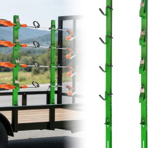 4-Position Weedeater Rack for Trailers & Trucks | Secure Tool Storage