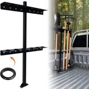 MEWSDEN Trailer Racks for 6 Lawn Tools w/Rubber Grommets