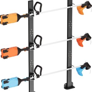 Mondazie Weed Eater Rack for Trailer – Secure 3-Position Trim Storage