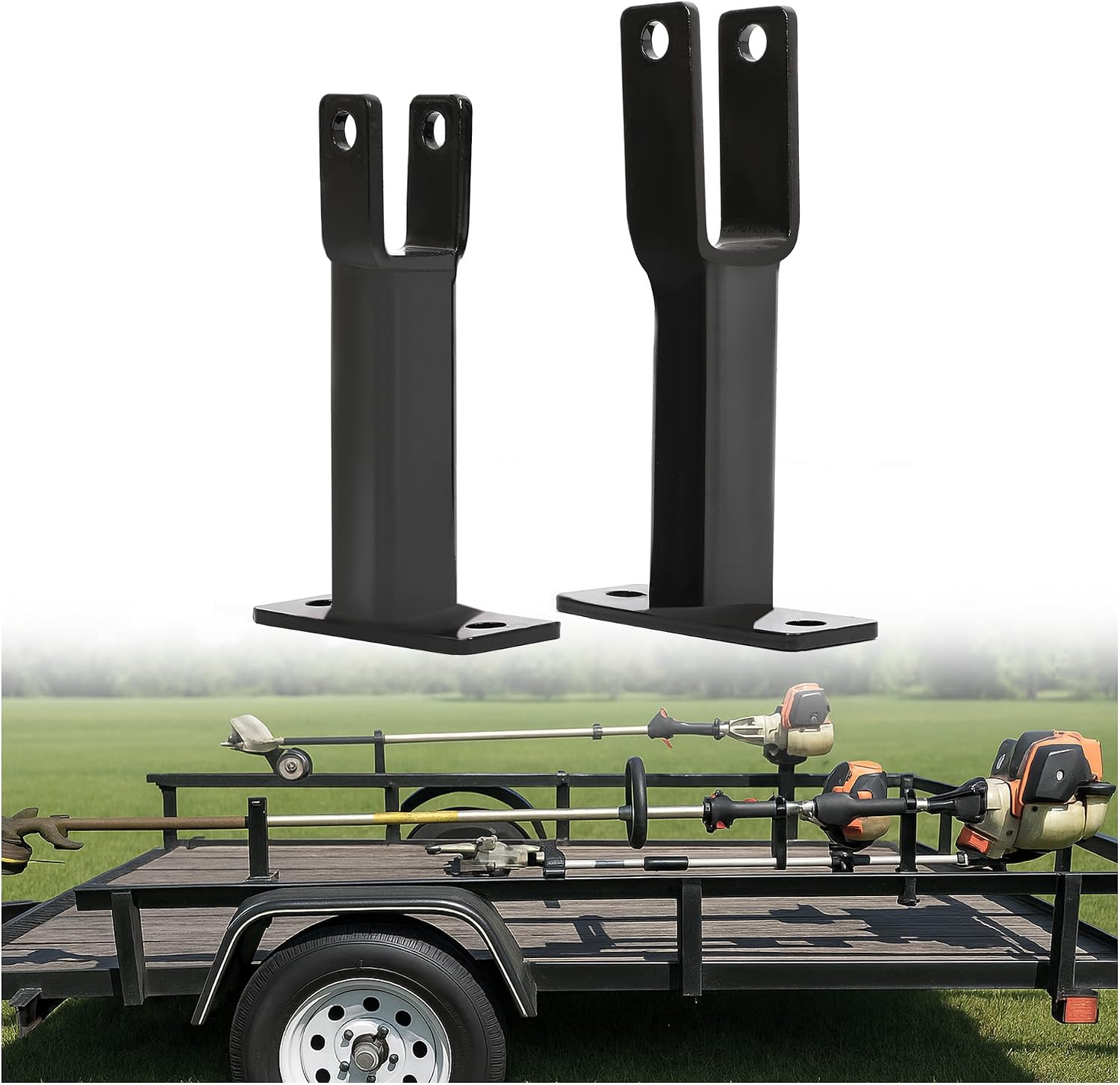 KUAFU Lockable Weed Trimmer Rack for Pickup Trucks