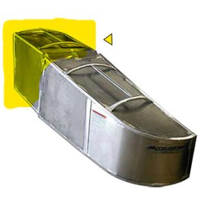 Reliable Jumbo Grasscatcher Extender for Bad Boy Mowers