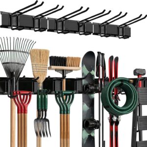 TIDYME 48in Garage Wall Organizer | Heavy-Duty Tool Rack