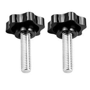 2pcs Scag Mower Wing Nut Knob 3/8-16 x 1.25in