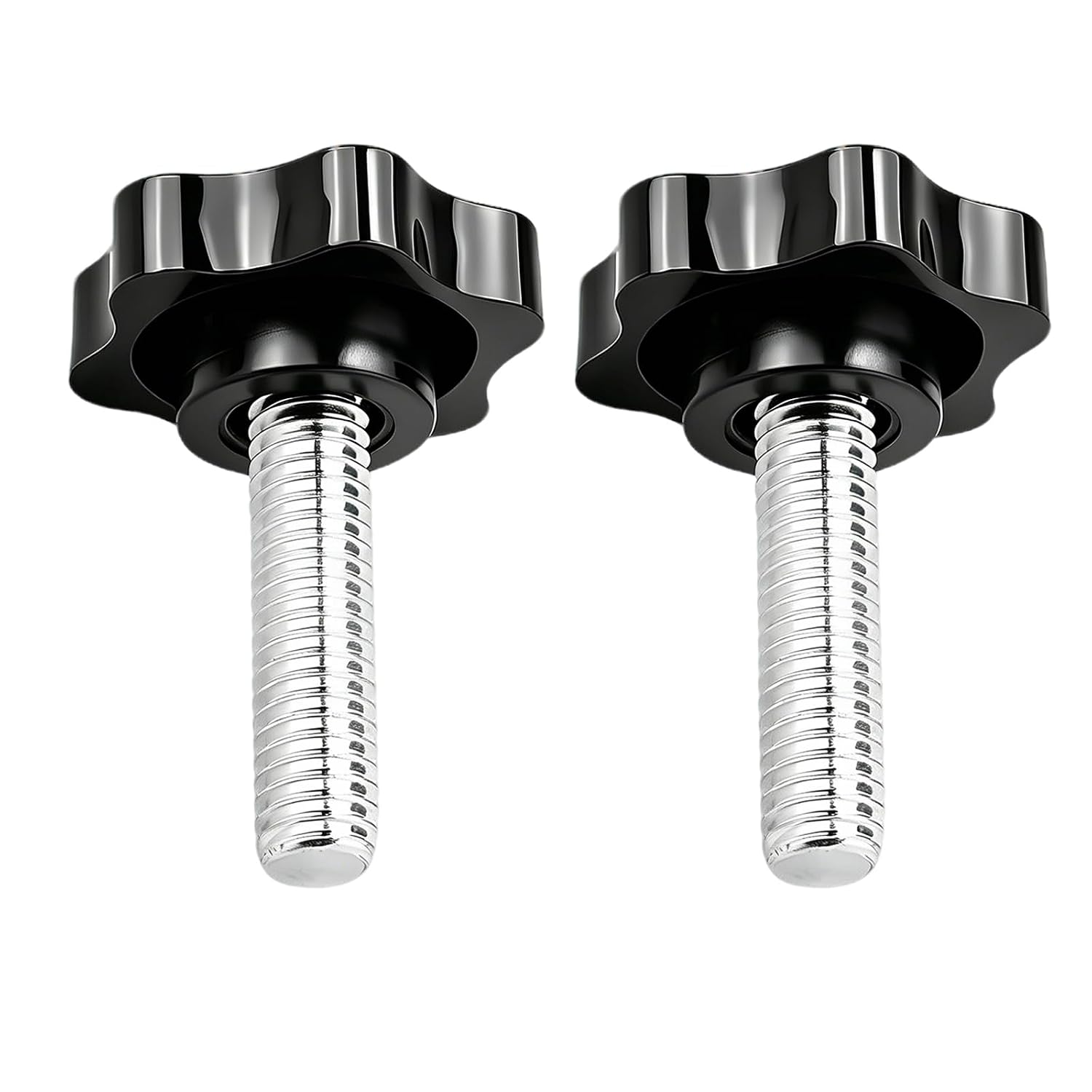 2pcs Scag Mower Wing Nut Knob 3/8-16 x 1.25in
