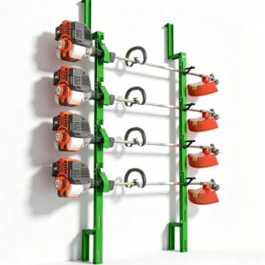 ELITEWILL 4-Place Weed Eater Rack for Trailer