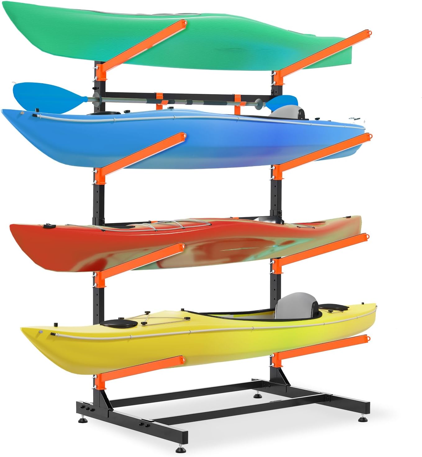 Heavy-Duty Kayak Storage Rack, 400 lbs Capacity