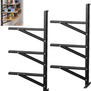 tonchean Heavy-Duty 2-Pack Shipping Shelving Brackets