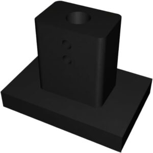 Truck Bed Stake Pocket Mount Adapter - Fits Chevy Silverado