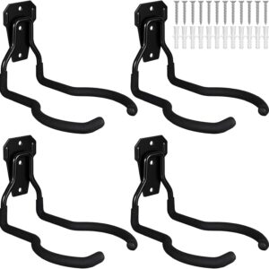 4-Pack Heavy-Duty Garage Wall Hooks for Weedeaters