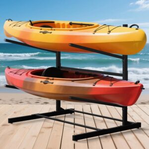 sogiv Heavy-Duty Kayak Rack, Freestanding Storage Stand