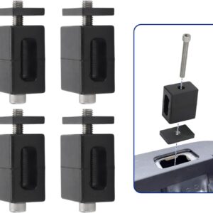 4-Pc Truck Bed Stake Pocket Mounting Kit – Stainless Steel