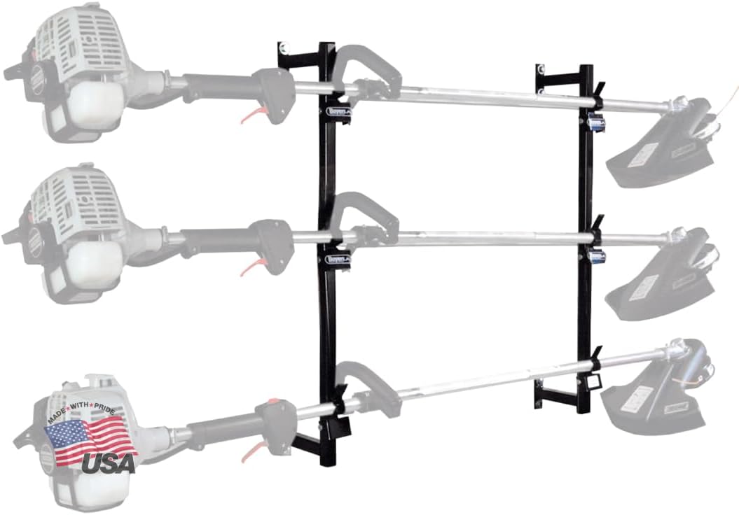 3-Trimmer Rack for Enclosed Trailers - Buyers Products