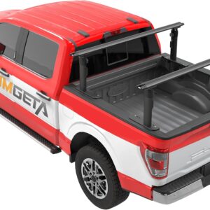 TRUMGETA 800 lb Truck Ladder Rack, Adjustable Aluminum