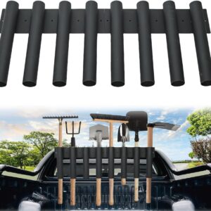 mopam Truck Shovel Holder - 8-Hole Tool Rack