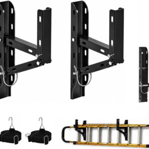 Heavy-Duty Foldable Trailer Ladder Rack - 350LBS | Dasmiro