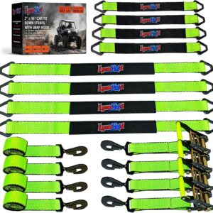2x96in Wheel Tie Downs 10,000 lbs Kit - LynxHold