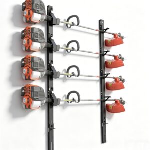 4-Position Weed Eater Rack for Trailer