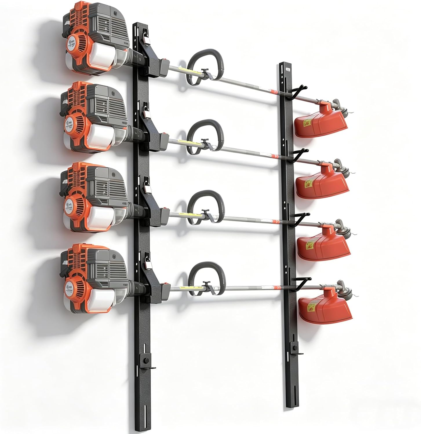4-Position Weed Eater Rack for Trailer
